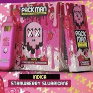 Packman Strawberry Slurricane Disposable